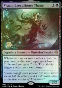 Vraan, Thane excuteur - Prerelease Promos