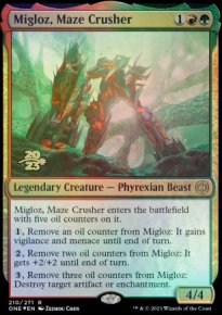 Migloz, crabouilleur de labyrinthe - Prerelease Promos