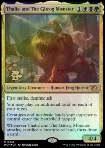 Thalia et le monstre de Gitrog - Prerelease Promos