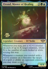 Elrond, matre des soins - Prerelease Promos