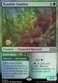 Familier de ronces<br>Partir en qute - Prerelease Promos