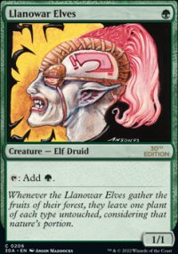 Elfes de Llanowar - 