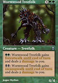 Wormwood Treefolk - Masters Edition III