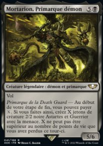 Mortarion, Primarque dmon - 