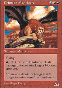 Manticore pourpre - 5th Edition