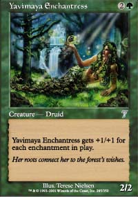 Enchanteresse de la Yavimaya - 7th Edition