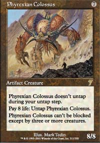 Colosse phyrexian - 7th Edition