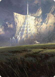 Minas Tirith - Illustration - The Lord of the Rings - Art Series