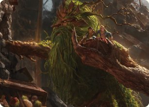 Treebeard, Gracious Host - Art - The Lord of the Rings - Art Series