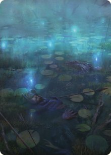 The Dead Marshes - Art - The Lord of the Rings - Art Series