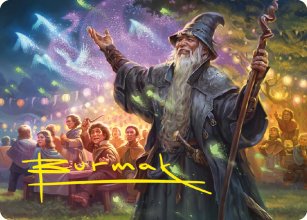 Gandalf, Friend of the Shire - Art - The Lord of the Rings - Art Series