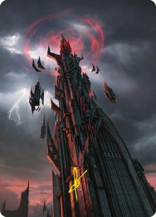 Barad-dr - Illustration - The Lord of the Rings - Art Series