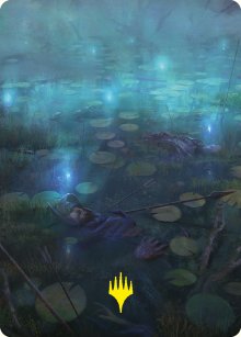 The Dead Marshes - Art - The Lord of the Rings - Art Series