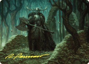 Mosswood Dreadknight - Art - 