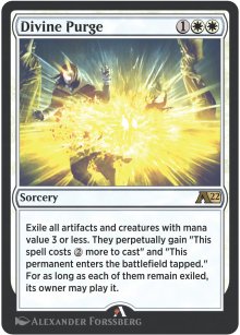 Divine Purge - Alchemy: Exclusive Cards