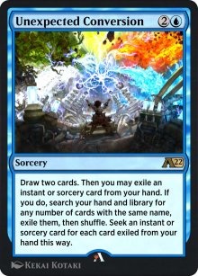 Conversion inattendue - Alchemy: Exclusive Cards