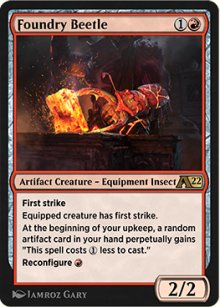 Scarabe de la fonderie - Alchemy: Exclusive Cards