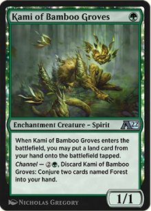 Kami des bosquets de bambou - Alchemy: Exclusive Cards