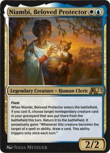 Niambi, protectrice adore - Alchemy: Exclusive Cards