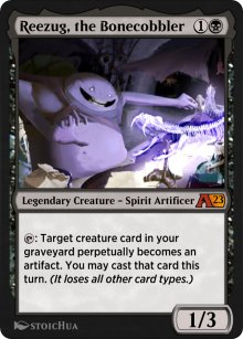 Reezug, the Bonecobbler - Alchemy: Exclusive Cards