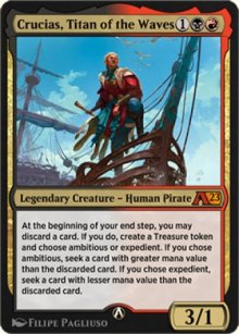 Crucias, titan des vagues - Alchemy: Exclusive Cards