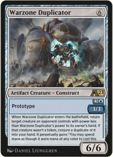 Warzone Duplicator - Alchemy: Exclusive Cards