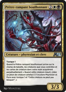 Prtre-rampant bouillonnant - Alchemy: Exclusive Cards