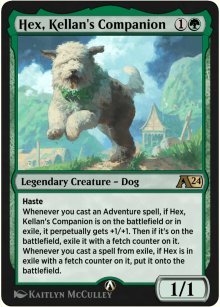 Hex, Kellan's Companion - Alchemy: Exclusive Cards