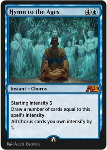 Hymne des ges - Alchemy: Exclusive Cards