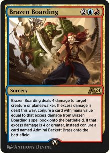 Brazen Boarding - Alchemy: Exclusive Cards