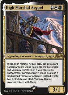 Haut marchal Arguel - Alchemy: Exclusive Cards