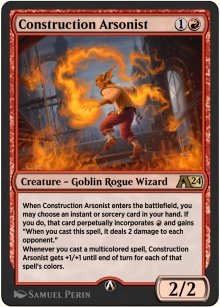 Incendiaire de construction - Alchemy: Exclusive Cards