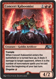 Concert Kaboomist - Alchemy: Exclusive Cards