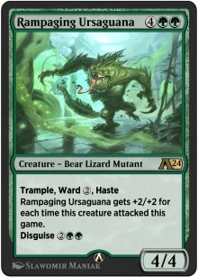 Rampaging Ursaguana - Alchemy: Exclusive Cards