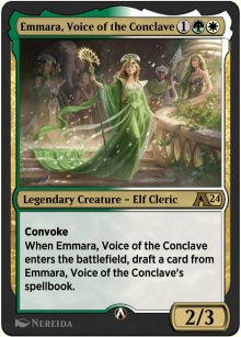 Emmara, voix du Conclave - Alchemy: Exclusive Cards