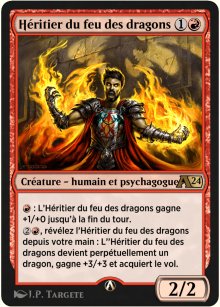 Hritier du feu des dragons - Alchemy: Exclusive Cards