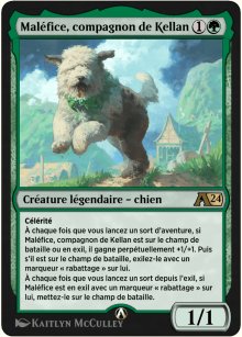 Malfice, compagnon de Kellan - Alchemy: Exclusive Cards