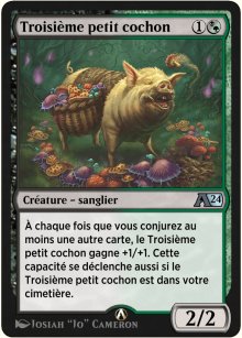 Troisime petit cochon - Alchemy: Exclusive Cards