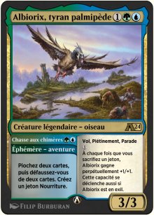 Albiorix, tyran palmipde<br>Chasse aux chimres - Alchemy: Exclusive Cards