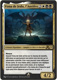 Vona de Iedo, l'Antifex - Alchemy: Exclusive Cards