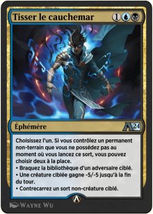 Tisser le cauchemar - Alchemy: Exclusive Cards