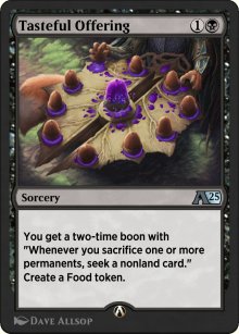 Tasteful Offering - Alchemy: Exclusive Cards