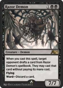 Razor Demon - Alchemy: Exclusive Cards