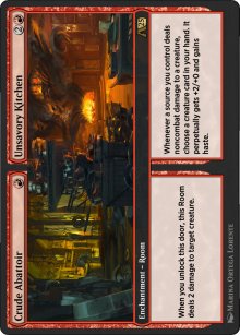 <br>Crude Abattoir / Unsavory Kitchen - Alchemy: Exclusive Cards