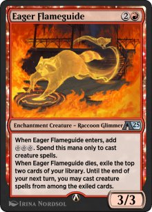 Eager Flameguide - Alchemy: Exclusive Cards