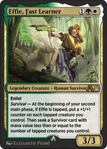 Effie, Fast Learner - Alchemy: Exclusive Cards