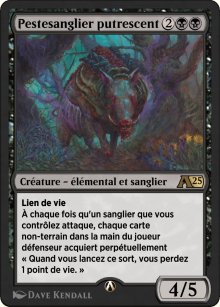 Pestesanglier putrescent - Alchemy: Exclusive Cards