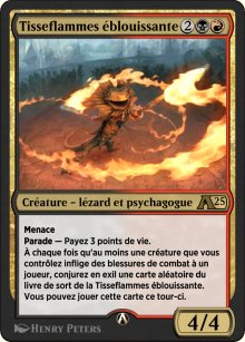 Tisseflammes blouissante - Alchemy: Exclusive Cards