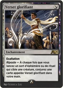 Verset glorifiant - Alchemy: Exclusive Cards
