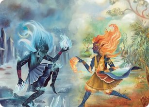 Commandement de Cendreline - Illustration - Lorwyn Eclipsed - Art Series